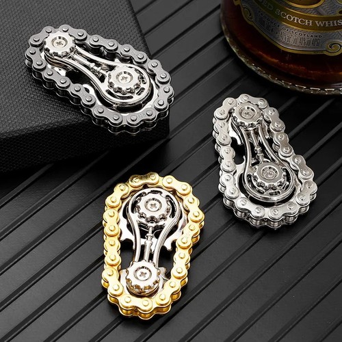Metal bike chain fidget - chain,