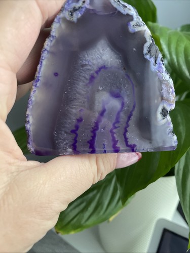 Gorgeous polished dyed purple - polished,