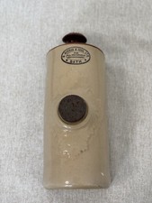 Vintage Lovatt Langley Stoneware Advertising Ceramic Hot Water Bottle  