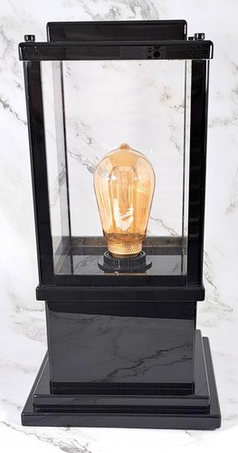 Garden gate pillar post lamp - pillar,