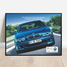 BMW Vintage Poster E39 M5