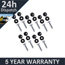 10x Number Plate Self Tapping