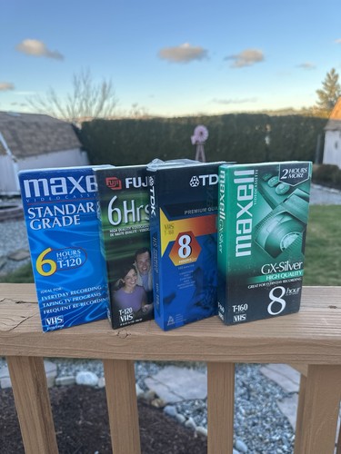 Vhs tapes blank - vhs,