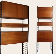 Staples Ladderax Teak Shelving