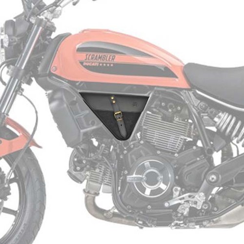 Frame bag black ducati - black,