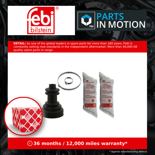 Joint boot fits fiat - boot, ducato