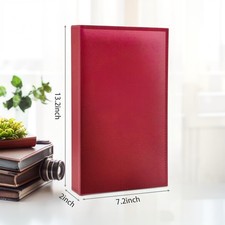 Photo Album 6x4 300 Pockets Photos, Leather Cover Photo Book, Large Capacity Wed
