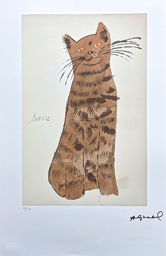 Andy warhol cat sam - warhol,