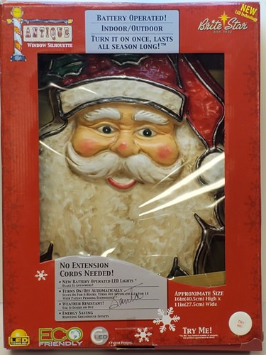 Christmas brite star santa - brite,