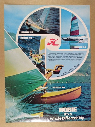 1975 hobie 14 16 - 10, 12