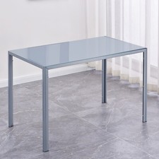 Grey Rectangular Tempered