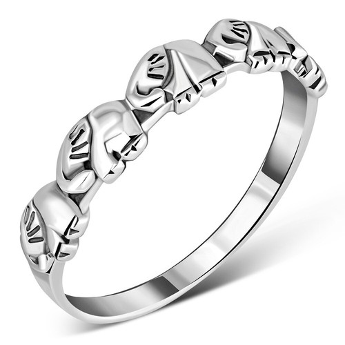 Elephants convoy band ring - elephants,
