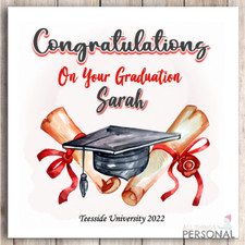 Graduation Card Personalised