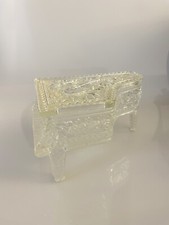 Vtg Mosser Glass Clear Baby