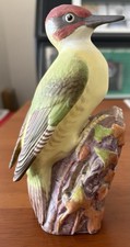 Royal Worcester Green Woodpecker 3249