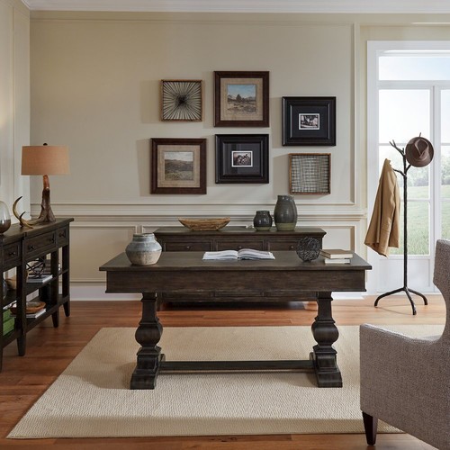 Piece desk set rubberwood - 2, in