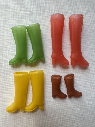 Sindy doll gogo boots hard - doll,