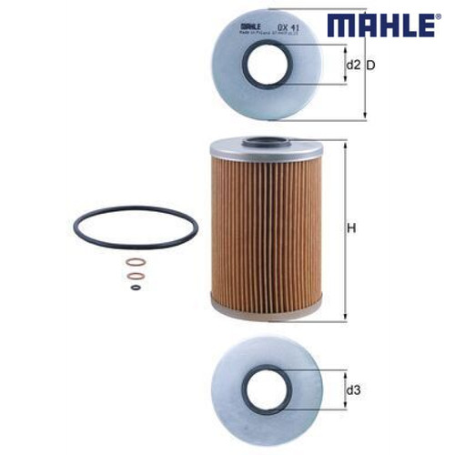 Oil filter mahle ox41d for - filter,