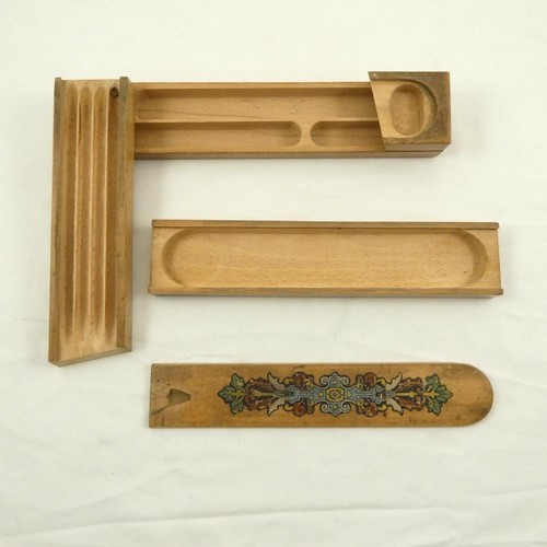 Wooden swivel pencil - wooden, box