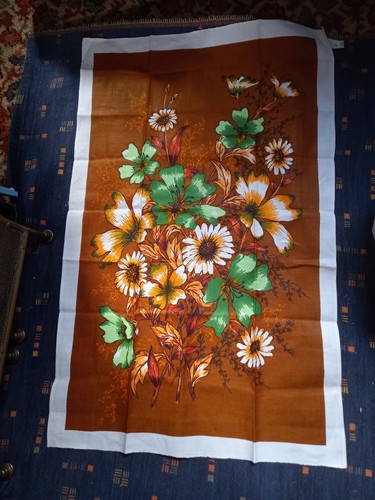 Vintage 1970s autumn floral - vintage,
