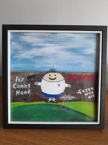Acrylic painting cartoon - , of
