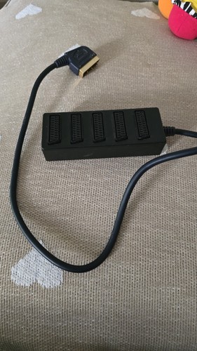 Scart splitter box port - scart,