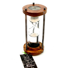 Vintage floating sand timer - vintage,