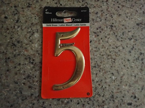 Hillman inch solid - "5", 4