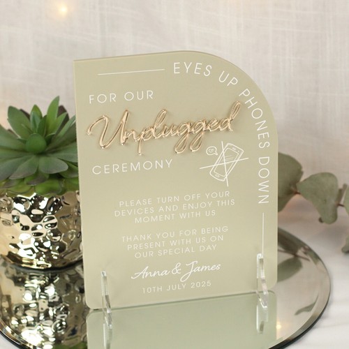 Unplugged ceremony modern - unplugged,