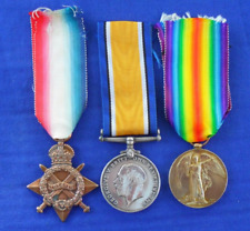 WW1 Medal Trio Private Martin
