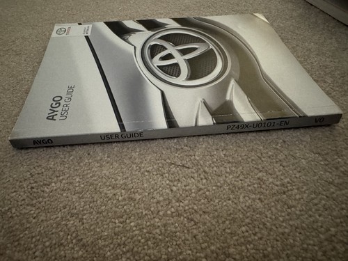 Toyota aygo owners manual - toyota,
