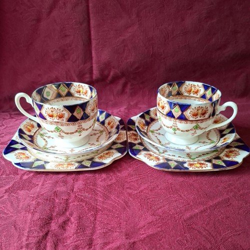 Pair antique colclough royal - pair,