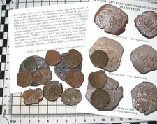 Spanish Pirate cob coin 17th