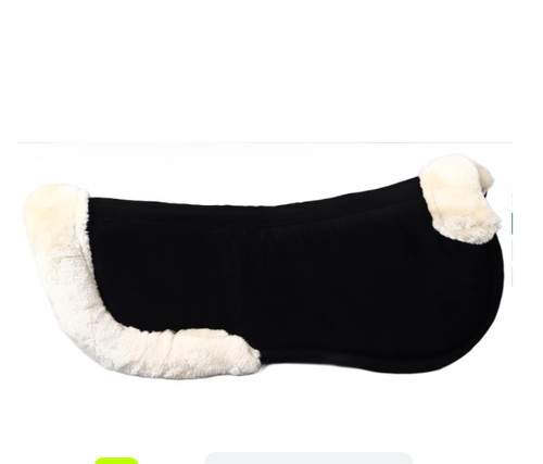 Horse saddle pad half - pad,