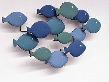 Fish wall art - in, green