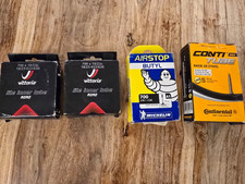 Set of 4 road bike inner tubes 700c presta valve, new