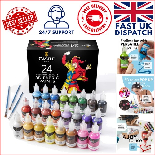 Complete fabric paint - 3d,