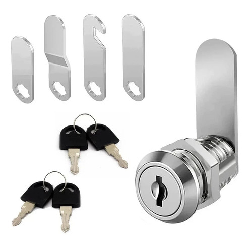 Letter box lever lock 16mm - letter,