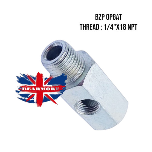 X18 npt male - male, thread