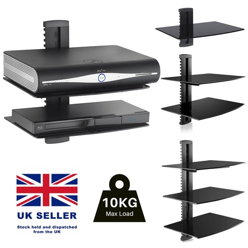 Tiers wall mounted black - 1/2/3,