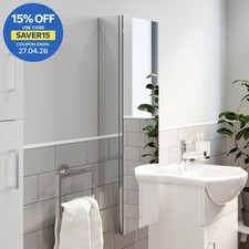 Tall Bathroom Mirror Cabinet