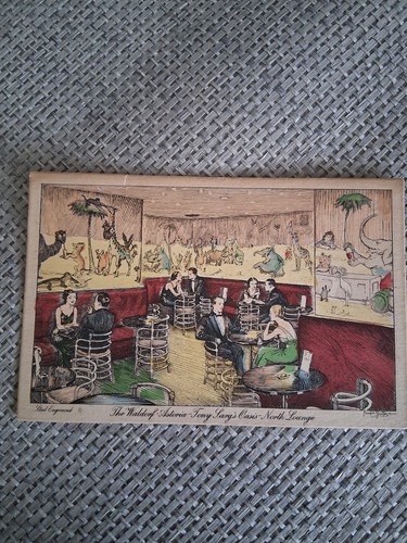 Vintage postcard tony - vintage,