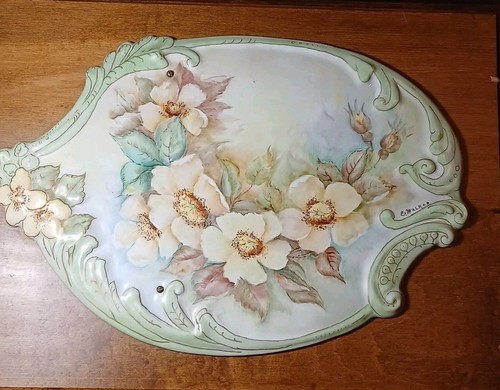 Antique hand painted porcelain - antique,