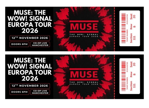 Muse the wow - wow!, europa