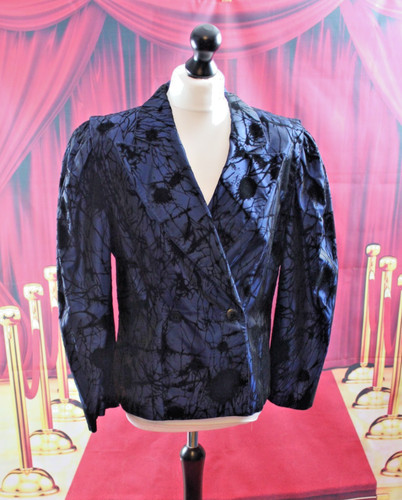 Vtg 80s vera mont blue - 80s,