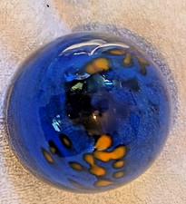 Vintage Paperweight Cobalt