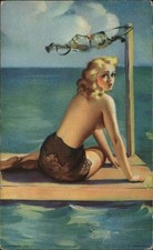 MUTOSCOPE ARCADE CARD PINUP