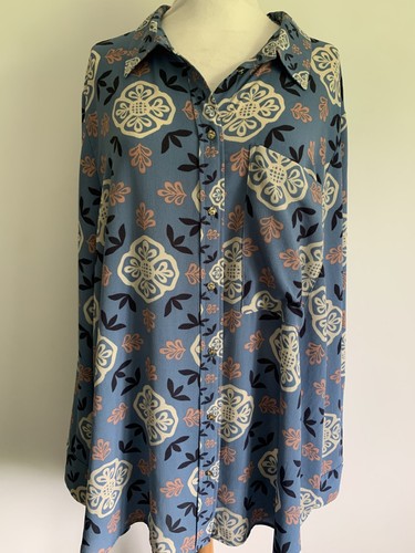 Next ladies blue botanical