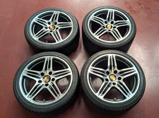 PORSCHE 997 NON GENUINE ALLOY WHEELS AND TYRES 18"