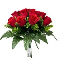 24 Head Artificial Rose Bush &